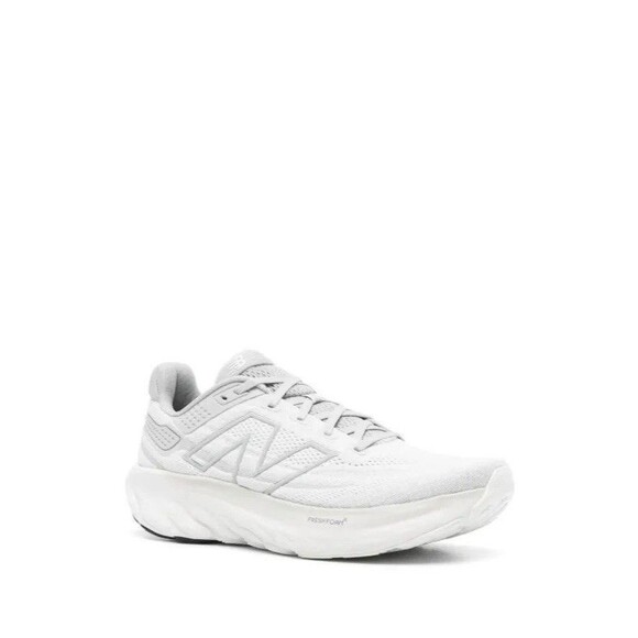 MENS NB NEW BALANCE FRESH FOAM X 1080V13 'WHITE LIGHT SILVER METALLIC' SIZE 11 - Picture 1 of 10